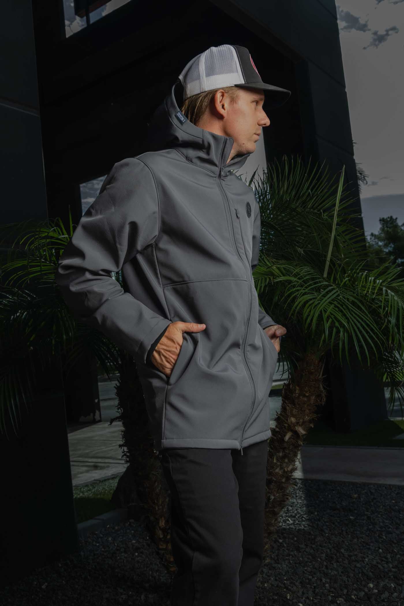 Anchor Jacket - Charcoal - Image 3