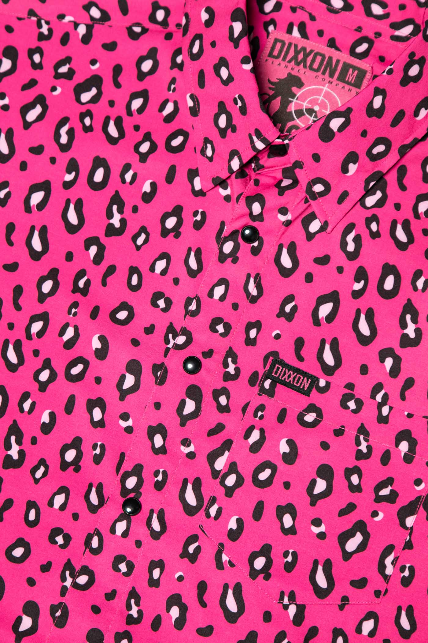 Cougar Hunter Women's Short Sleeve Party Shirt - Pink - Image 2