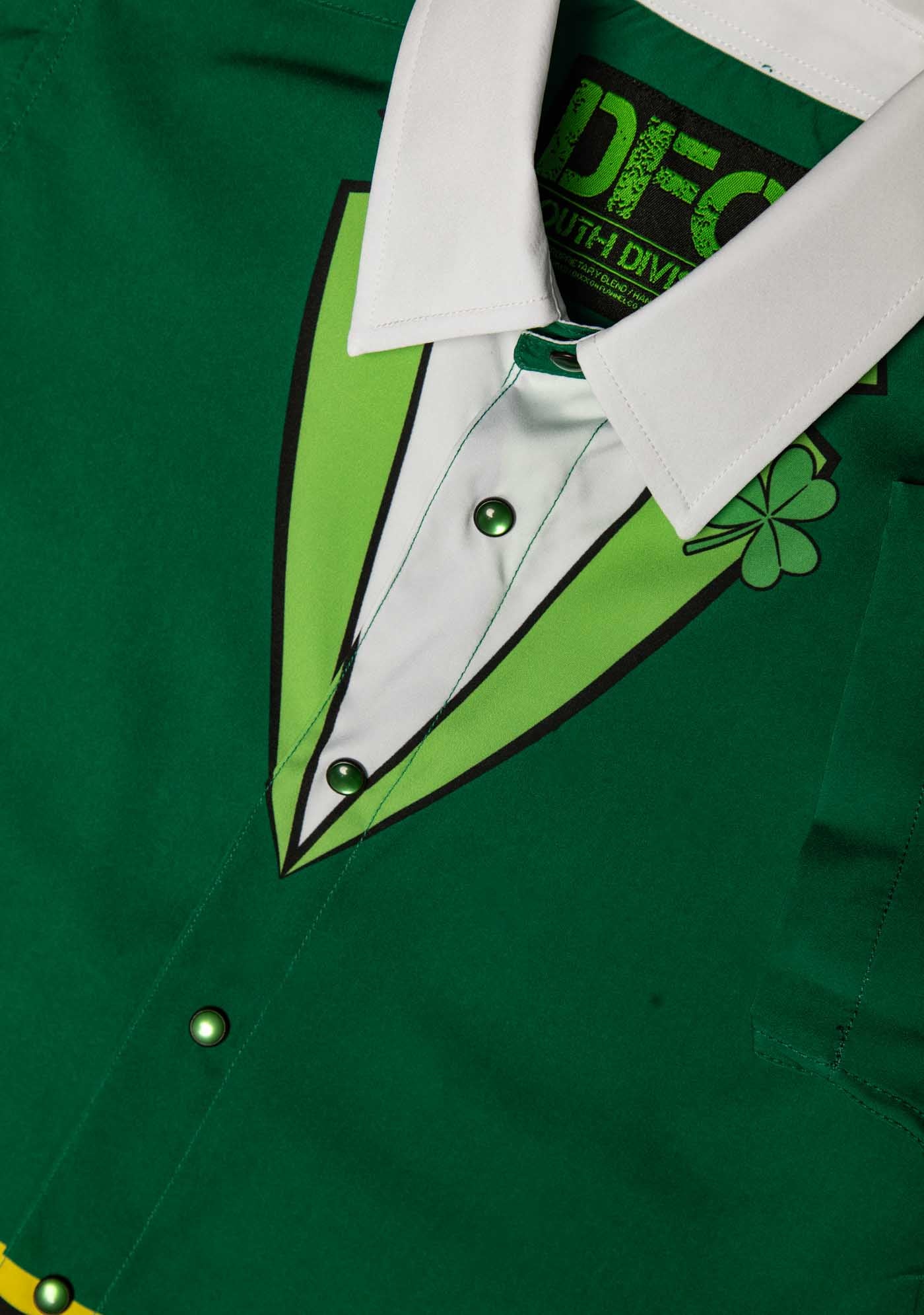 Irish Tux Youth Short Sleeve Party Shirt - Image 2