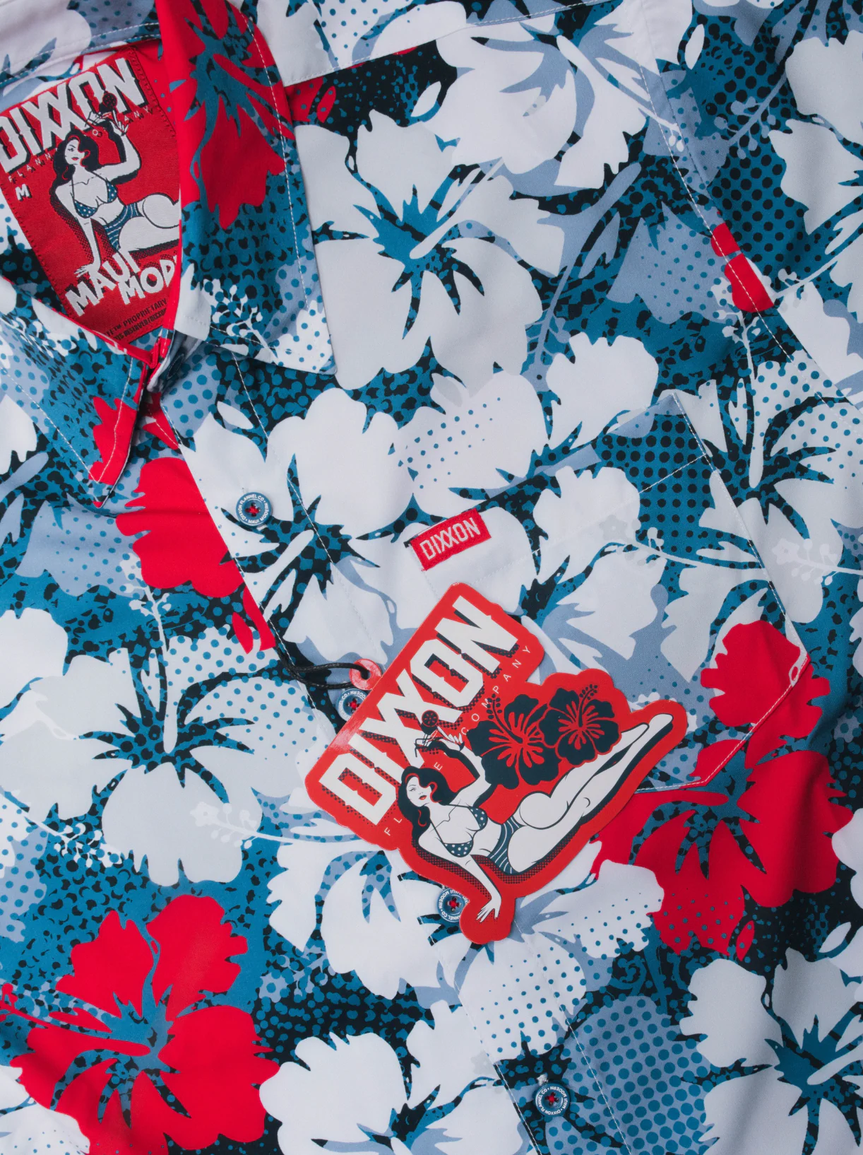 Maui Modern Women's Short Sleeve Party Shirt - Image 2