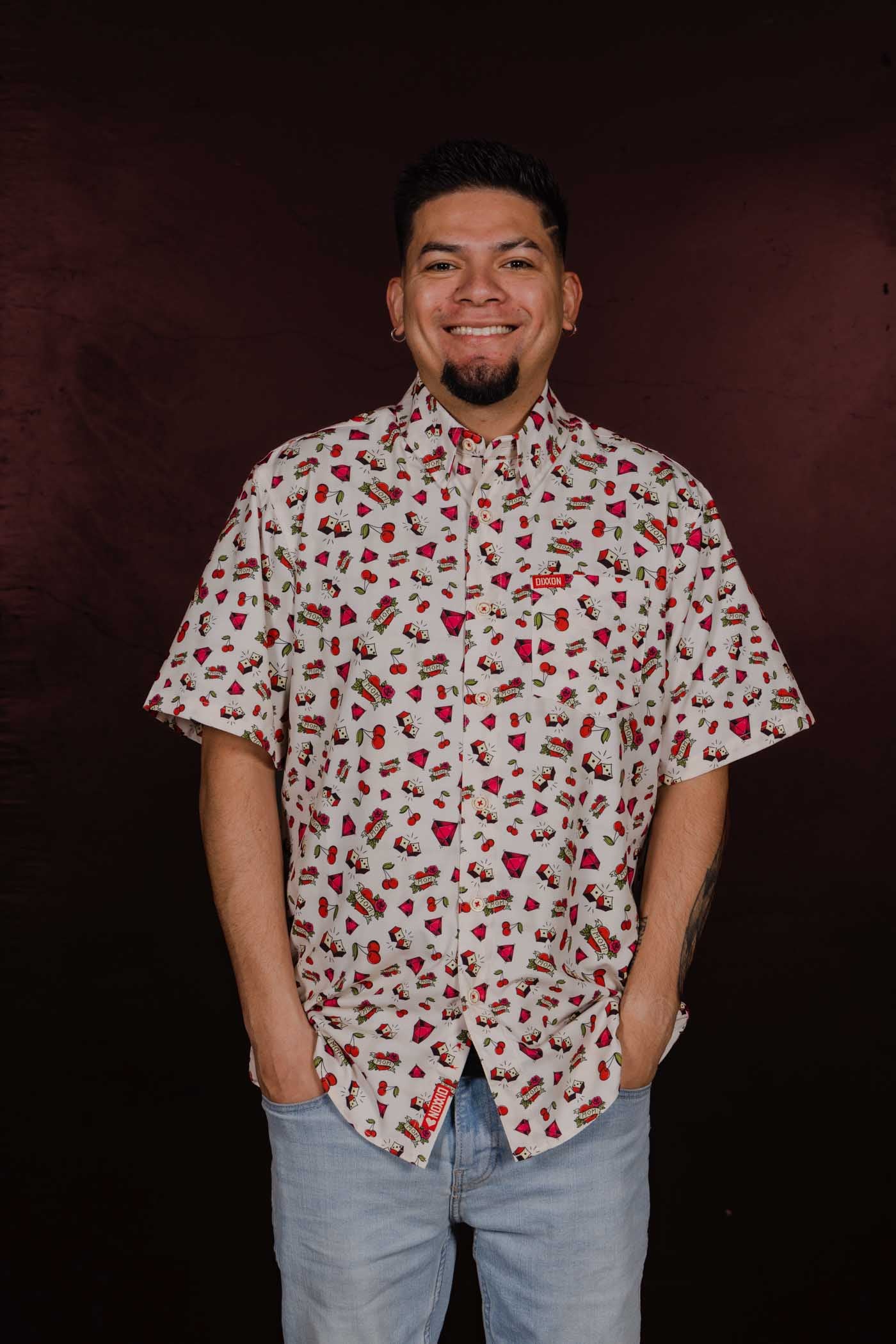 The Momma's Boy Short Sleeve Party Shirt - Image 4