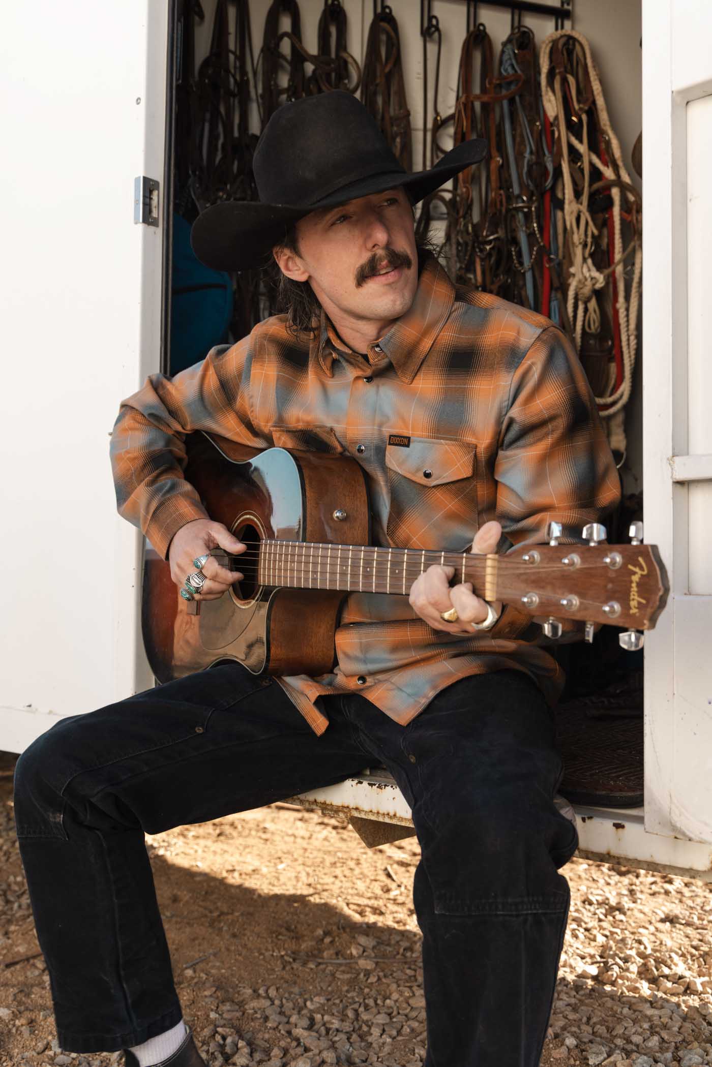 Waylon Jennings Flannel - Image 5